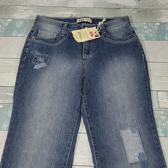 Y2K L.e.i. Chelsea Lowrise Girls Jeans NWT sz 14 - Picture 2 of 5